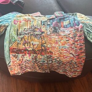 Colorful Graphic Jacket